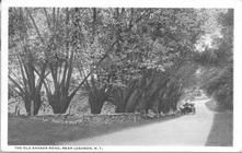 SA1668 - Old Shaker Road, New Lebanon, NY. Identified on the front., Winterthur Shaker Photograph and Post Card Collection 1851 to 1921c